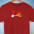 Believe Intersex Pride Flag Jingle Bell Premium Unisex T-Shirt - Red